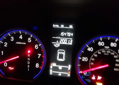 2008 Honda Cr-V Ex-L from USA, damaged, VIN JHLRE48748C028012